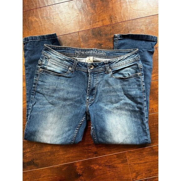 Womens Paper Denim&Cloth Straight Leg Cropped Jeans Sz 10/30 - Picture 1 of 5